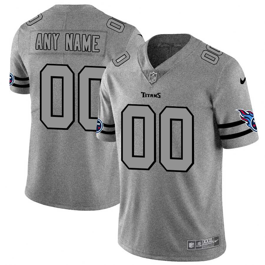Nike Titans Customized 2019 Gray Gridiron Gray Vapor Untouchable Limited Jersey,We sell and wholesale Nike Titans Customized 2019 Gray Gridiron Gray Vapor Untouchable Limited Jersey on line form chian!